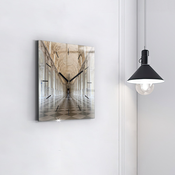 Square wall clock La Veneria Reale Museum