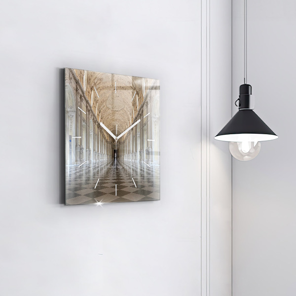 Square wall clock La Veneria Reale Museum