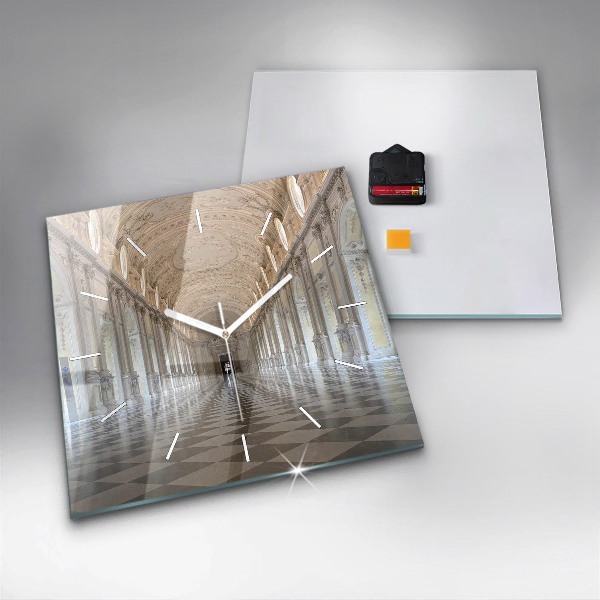 Square wall clock La Veneria Reale Museum