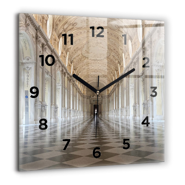 Square wall clock La Veneria Reale Museum