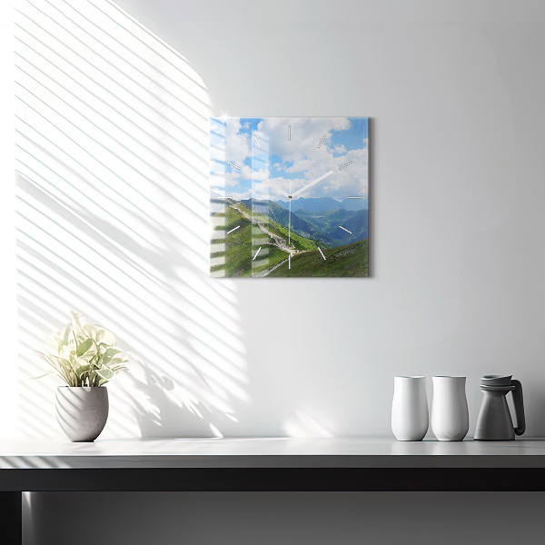 Square wall clock Kasprowy Wierch Zakopane