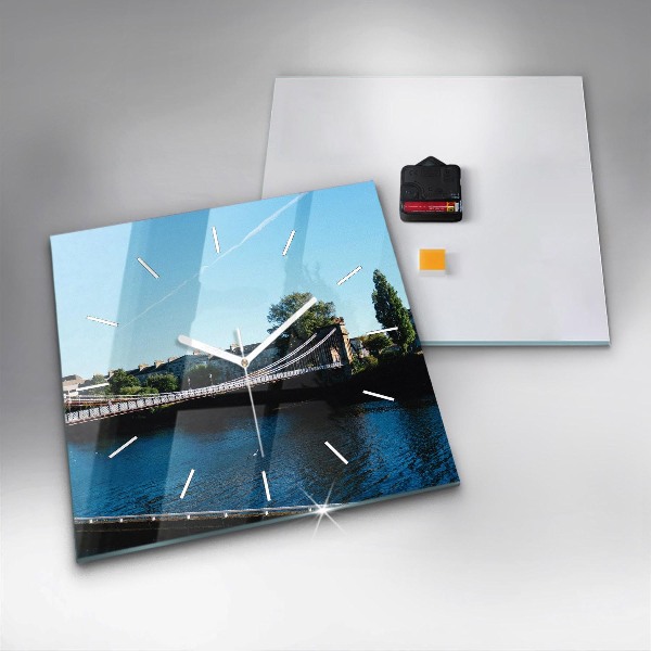 Square wall clock Southportland Scotland