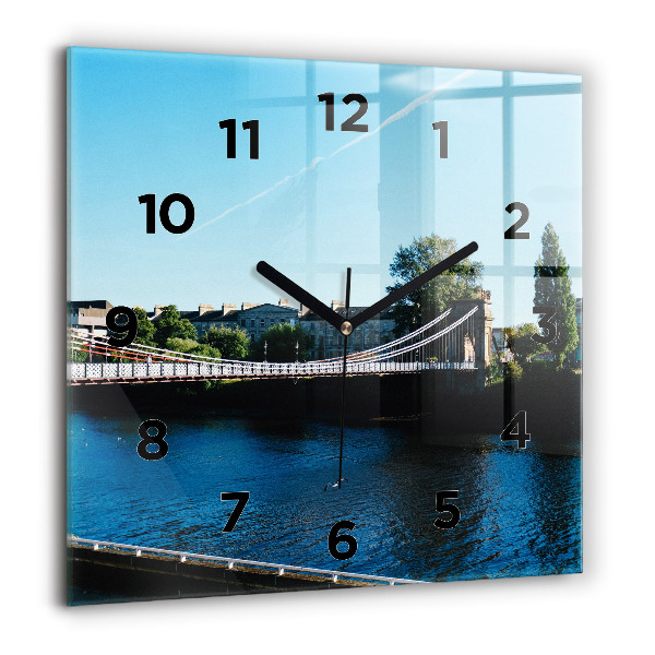 Square wall clock Southportland Scotland