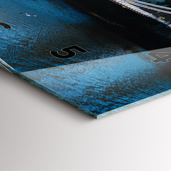 Square wall clock Southportland Scotland