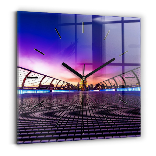 Square wall clock St. Paul's Cathedral