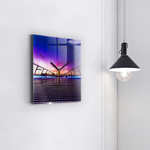 Square wall clock St. Paul's Cathedral