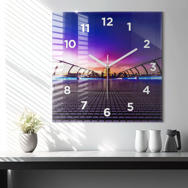 Square wall clock St. Paul's Cathedral