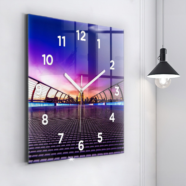 Square wall clock St. Paul's Cathedral