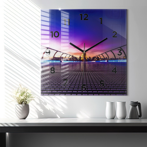 Square wall clock St. Paul's Cathedral