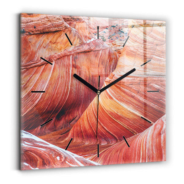 Square wall clock The Picturesque Grand Canyon