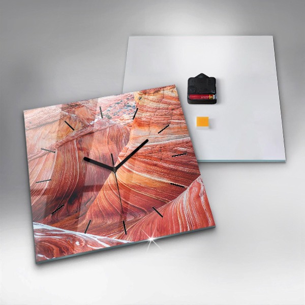 Square wall clock The Picturesque Grand Canyon
