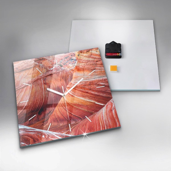 Square wall clock The Picturesque Grand Canyon