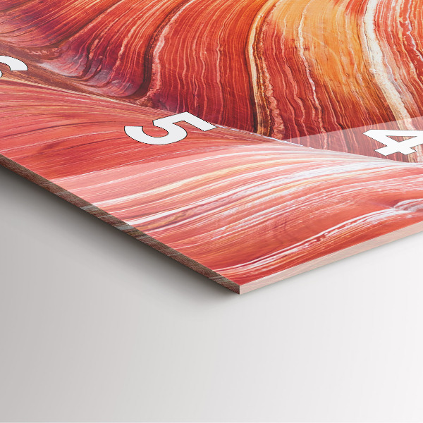 Square wall clock The Picturesque Grand Canyon