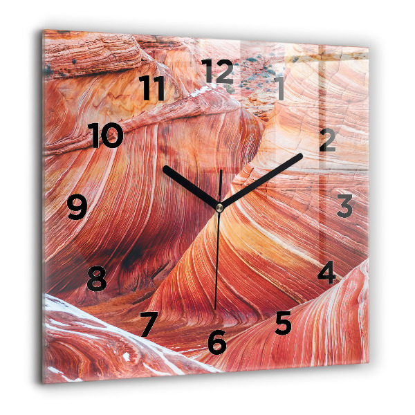 Square wall clock The Picturesque Grand Canyon