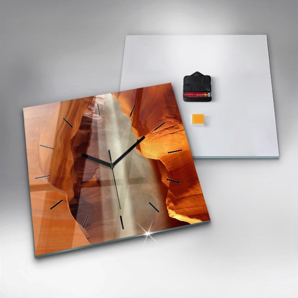 Square wall clock Desert Canyon