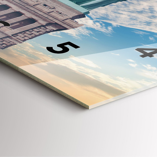 Square wall clock Statue of Liberty New York