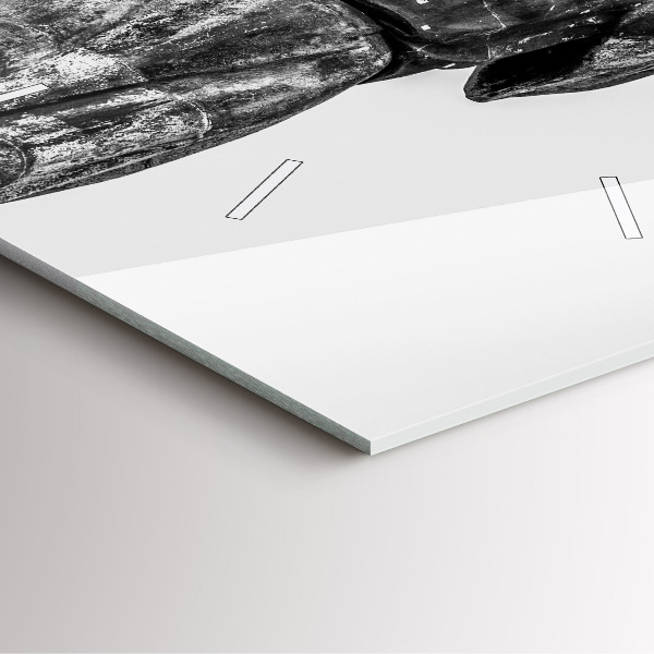 Square wall clock Statue of Liberty in Budapest