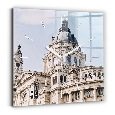 Square wall clock St. Stephen's Basilica