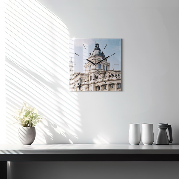 Square wall clock St. Stephen's Basilica