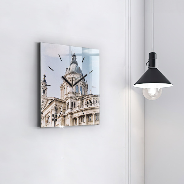 Square wall clock St. Stephen's Basilica