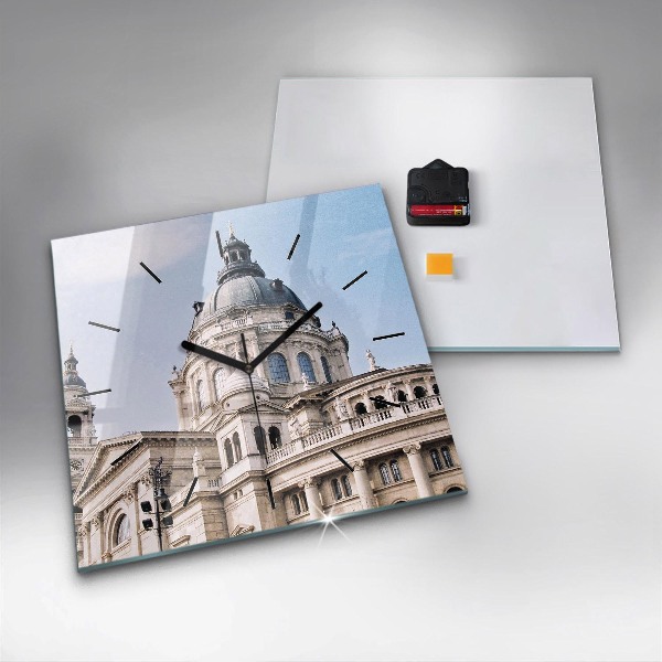 Square wall clock St. Stephen's Basilica