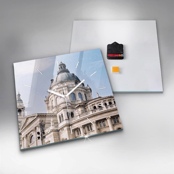 Square wall clock St. Stephen's Basilica
