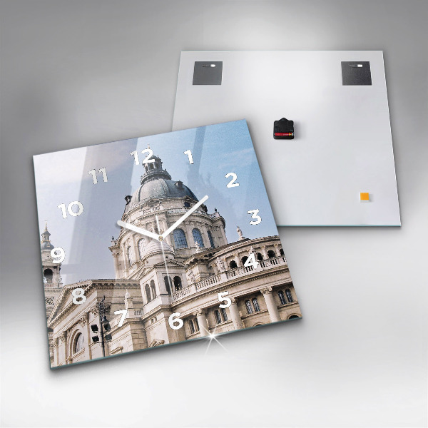 Square wall clock St. Stephen's Basilica