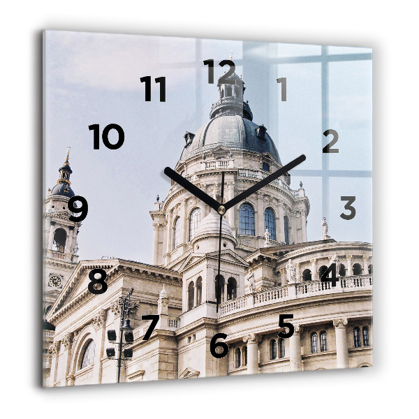 Square wall clock St. Stephen's Basilica