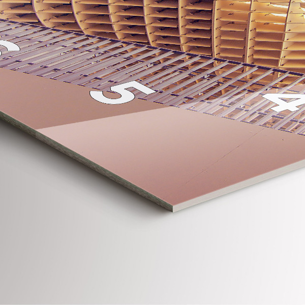 Square wall clock Viewpoint in Seville