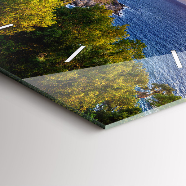 Square wall clock Phuket in Thailand