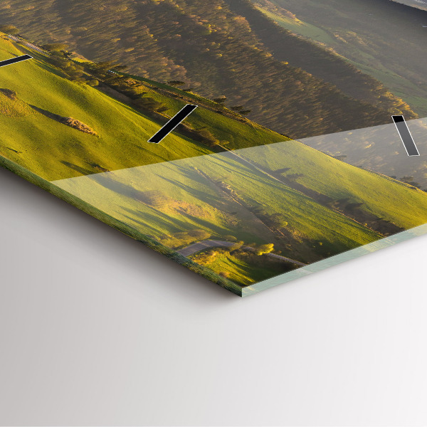 Square wall clock Pieniny – Wysoki Wierch