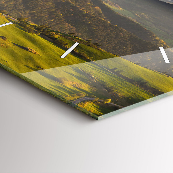 Square wall clock Pieniny – Wysoki Wierch