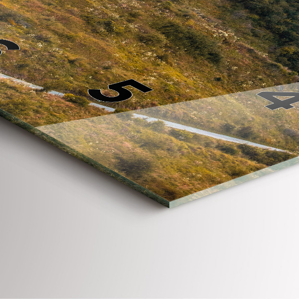 Square wall clock Spiš Castle in Slovakia