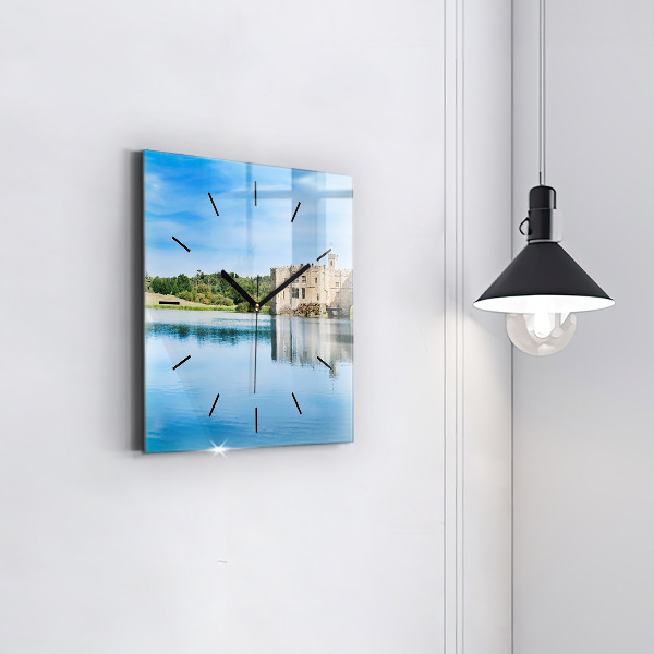 Square wall clock Leeds Castle