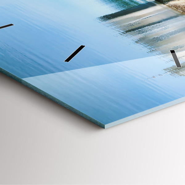 Square wall clock Leeds Castle