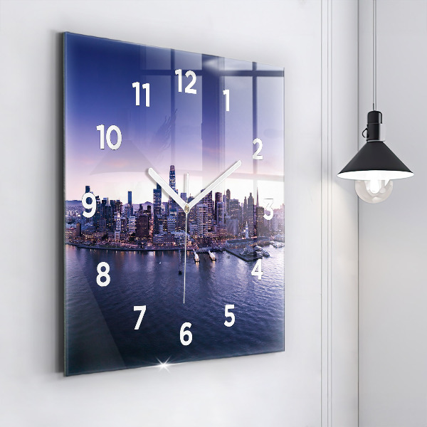 Square wall clock View of San Francisco