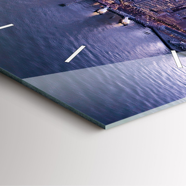 Square wall clock View of San Francisco