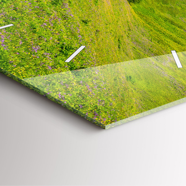 Square wall clock Hornstrandir Reserve Iceland