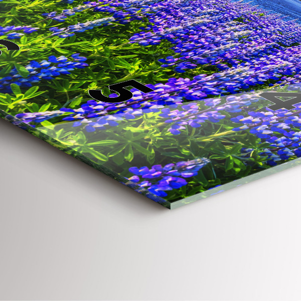 Square wall clock Mountain view Iceland