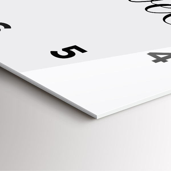 Square wall clock The inscription Travel