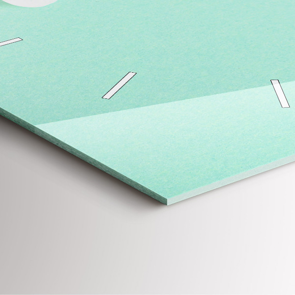 Square wall clock Blooming apple blossoms