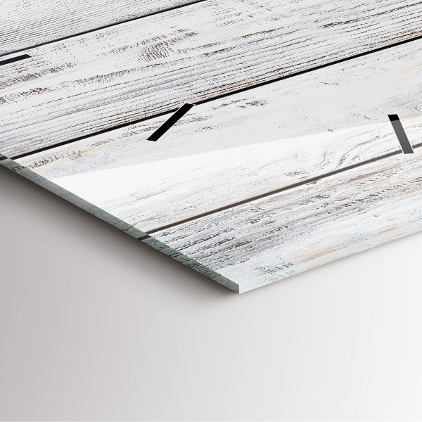 Square wall clock Painted boards