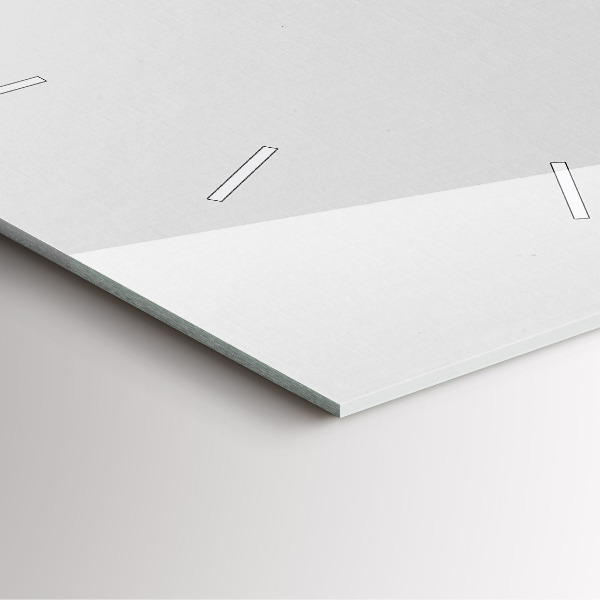 Square wall clock Stars on a light background