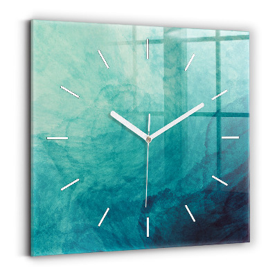 Square wall clock Abstraction depth
