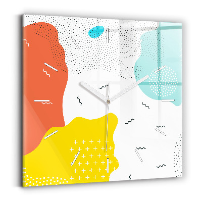 Square wall clock POP Abstraction