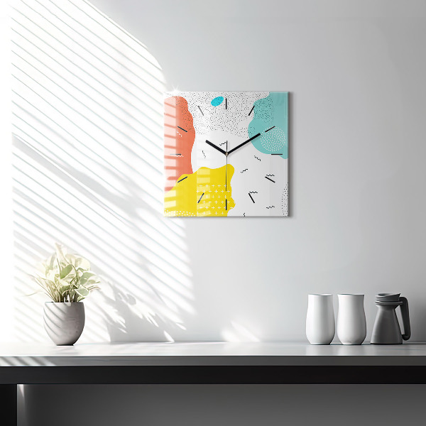 Square wall clock POP Abstraction