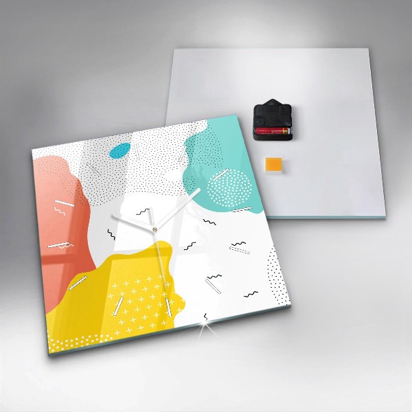 Square wall clock POP Abstraction