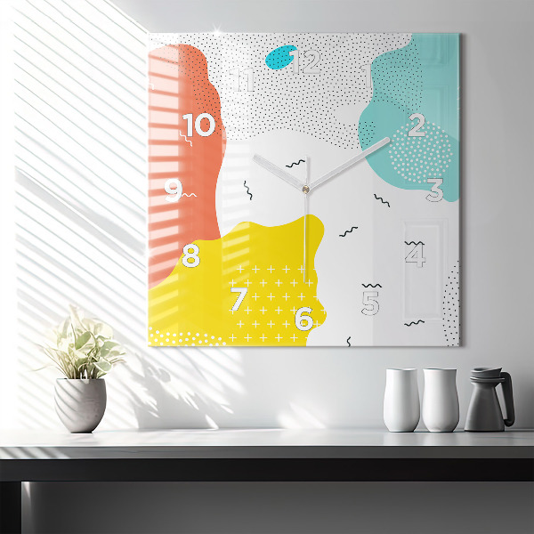 Square wall clock POP Abstraction