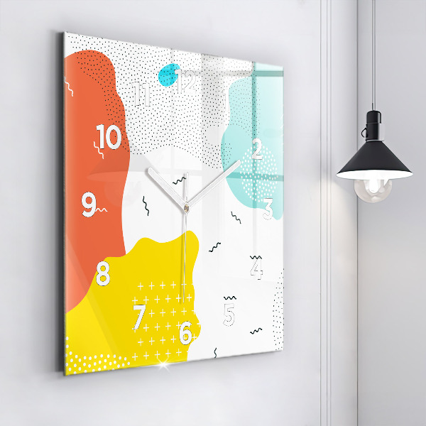 Square wall clock POP Abstraction
