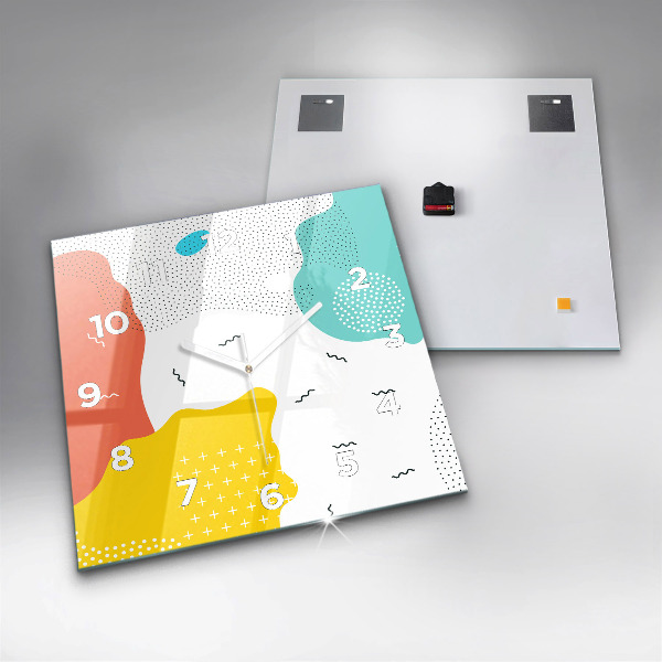 Square wall clock POP Abstraction